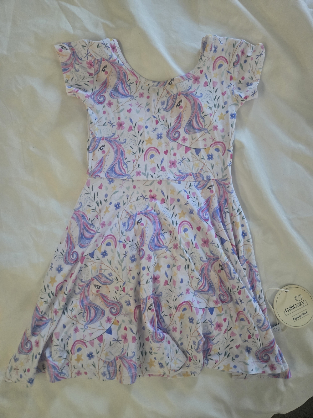 NWT BAMBOO Unicorn Twirl Dress - 2T